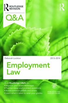 Paperback Q&A Employment Law 2013-2014 Book