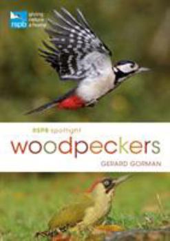 Paperback Rspb Spotlight Woodpeckers Book