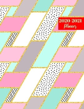 2020-2021 Planner: Pretty Weekly & Monthly Planner with Calendar - Personal Journal Week Planners & Goal Planner Organizer