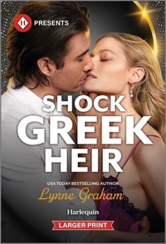 Mass Market Paperback Shock Greek Heir [Large Print] Book