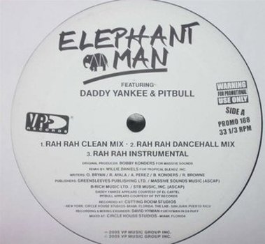Vinyl Father Elephant  12 In Book