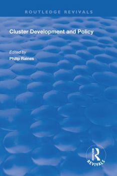 Hardcover Cluster Development and Policy Book