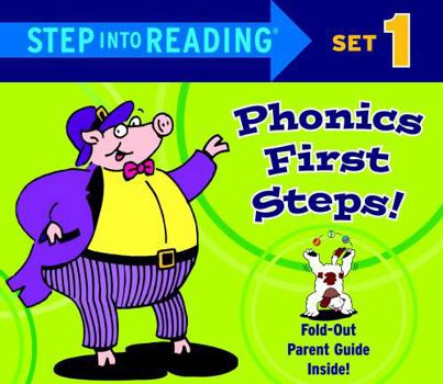 Paperback Step Into Reading Phonics First Steps, Set 1 Book