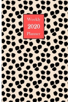 2020 Weekly Planner: Preppy Abstract Planner 6 x 9 inch 150 Pages Year Months Weeks Calendar, Schedule, and Organizer plus Dot Grid Pages (January 2020 - December 2020) (Preppy Abstract Planners)