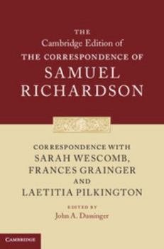 Hardcover Correspondence with Sarah Wescomb, Frances Grainger and Laetitia Pilkington Book