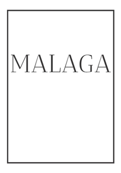 Malaga: A decorative book for coffee tables, end tables, bookshelves and interior design styling: Stack Spain city books to add decor to any room. ... own home or as a modern home decoration gift.