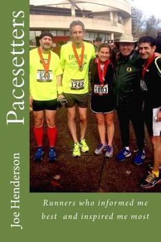 Paperback Pacesetters: Runners who informed me best and inspired me most Book