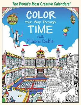 Paperback Color Your Way Through Time Book