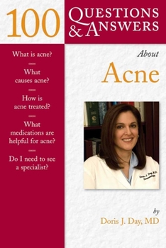 Paperback 100 Questions & Answers about Acne Book