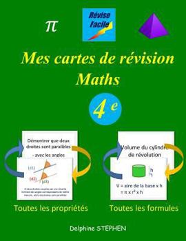 Paperback Mes cartes de révision Maths 4e [French] Book