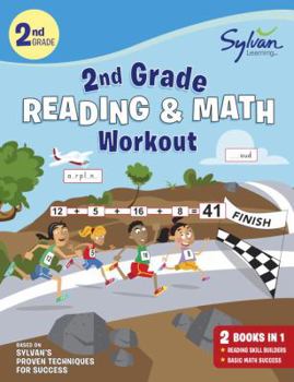 Paperback 2nd Grade Reading & Math Workout: Activities, Exercises, and Tips to Help Catch Up, Keep Up, and Get Ahead Book