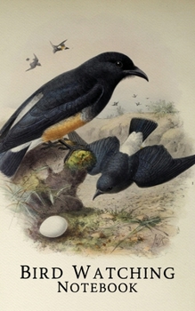Paperback Bird Watching Notebook: Birders Log to Track and Record Bird Sightings Book