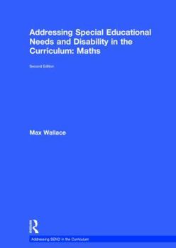 Hardcover Addressing Special Educational Needs and Disability in the Curriculum: Maths Book