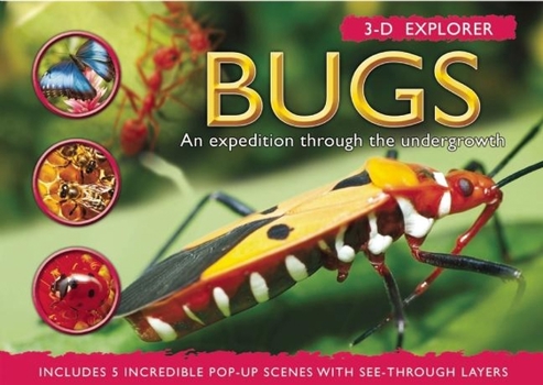 Hardcover 3-D Explorer: Bugs Book