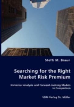 Paperback Searching for the Right Market Risk Premium Book