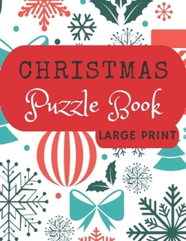 Christmas Puzzle Book (large Print) : Christmas Word Search Puzzle Book, Christmas Activity Book