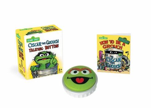 Paperback Sesame Street: Oscar the Grouch Talking Button Book