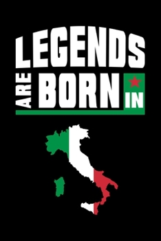 Italien Flaggen Notizbuch: Schönes Italien Flaggen Notizbuch mit 120 karierte Seiten im A5 Format (German Edition)