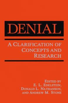 Paperback Denial: A Clarification of Concepts and Research Book