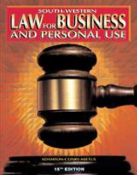 Hardcover Law for Business and Personal Use Book