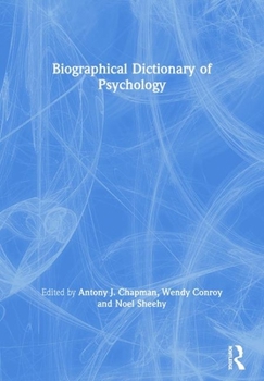 Paperback Biographical Dictionary of Psychology Book