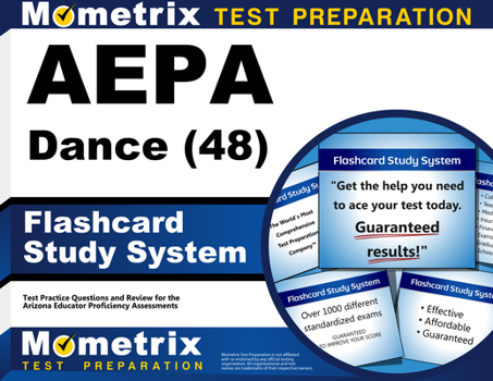 Cards Aepa Dance (48) Flashcard Study System: Aepa Test Practice Questions & Exam Review for the Arizona Educator Proficiency Assessments Book
