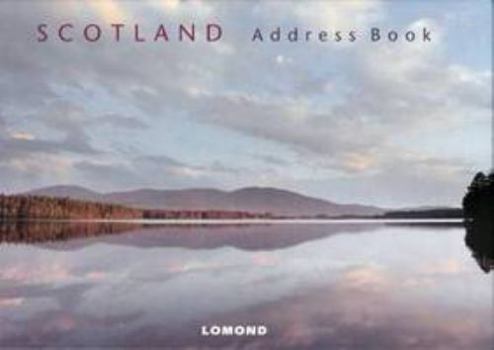 Hardcover Scotland Address Book