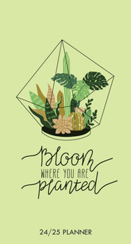 Calendar Bloom 2024 3.5" x 6.5" 2-Year Pocket Planner Book