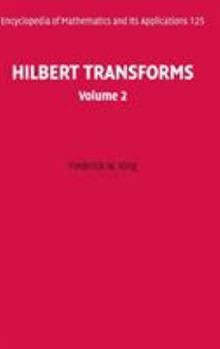Hardcover Hilbert Transforms: Volume 2 Book