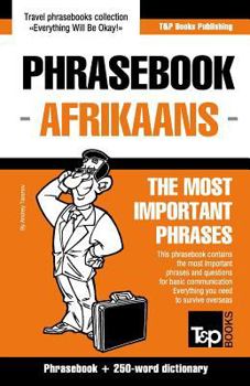 Paperback English-Afrikaans phrasebook and 250-word mini dictionary Book
