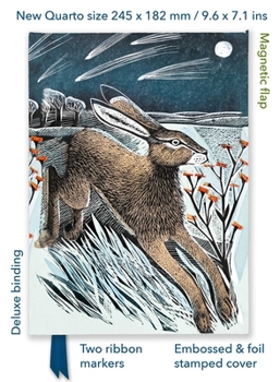 Misc. Angela Harding: Shooting Stars (Foiled Quarto Journal) Book