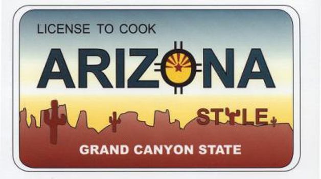 Spiral-bound License to Cook Arizona Stlye Book