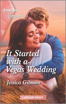 Mass Market Paperback It Started with a Vegas Wedding [Large Print] Book