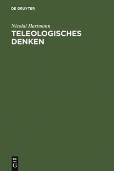 Hardcover Teleologisches Denken [German] Book