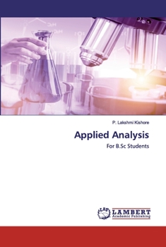 Paperback Applied Analysis Book