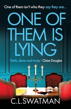 Paperback One of Them Is Lying Book