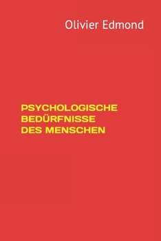 Paperback Psychologische Bedürfnisse Des Menschen [German] Book