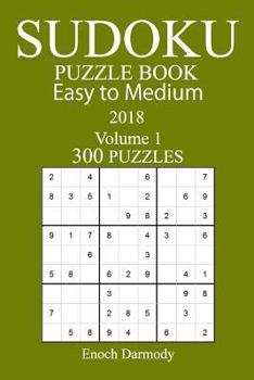 300 Easy to Medium Sudoku Puzzle Book