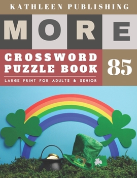 Large Print Crossword Puzzle Books for seniors: weekend crossword puzzle books for adults | More Crosswords Quiz for beginners Large Print for adults ... fun gifts for seniors (crossword books quick)