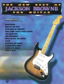 Paperback The New Best of Jackson Browne for Guitar: Easy Tab Deluxe Book