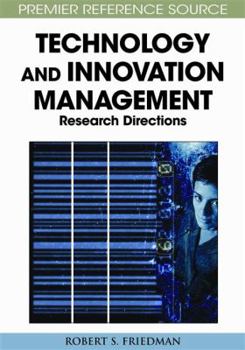 Hardcover Principle Concepts of Technology and Innovation Management: Critical Research Models Book