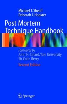 Paperback Post Mortem Technique Handbook Book