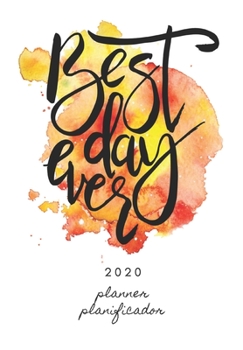 2020 Planner Planificador Monthly: English Spanish ESL Planner Notebook Journal, Monthly Calendar With Coloring Pages, Dot Grid Pages for To Do Lists, Drawings, To Carry in Bag Organizer