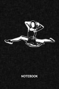 NOTEBOOK: Dance Girl Note Book Grid-lined 6x9 - Dancing Journal A5 Gridded - Dance Couple Planner Ballet Dance 120 Pages SQUARED - Dream Job Diary ... Soft Cover - Dance Partner Birthday Present