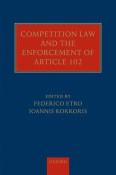 Hardcover Compet Law & Enforcement Article 102 C Book