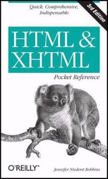 Paperback HTML and XHTML Pocket Reference (Pocket Reference (O'Reilly)) Book