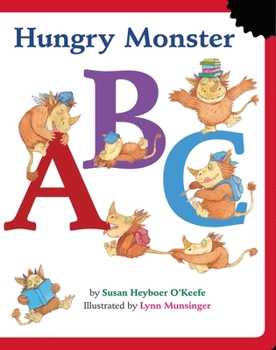 Board book Hungry Monster ABC Book