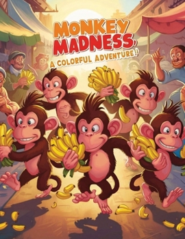 Monkey Madness A Colorful Adventure!": Get ready to swing into fun with these adorable monkeys and exciting activities!
