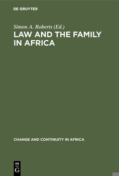 Hardcover Law and the Family in Africa Book