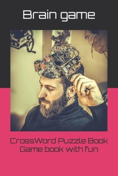 Paperback CrossWord Puzzle Book Game book with fun Book